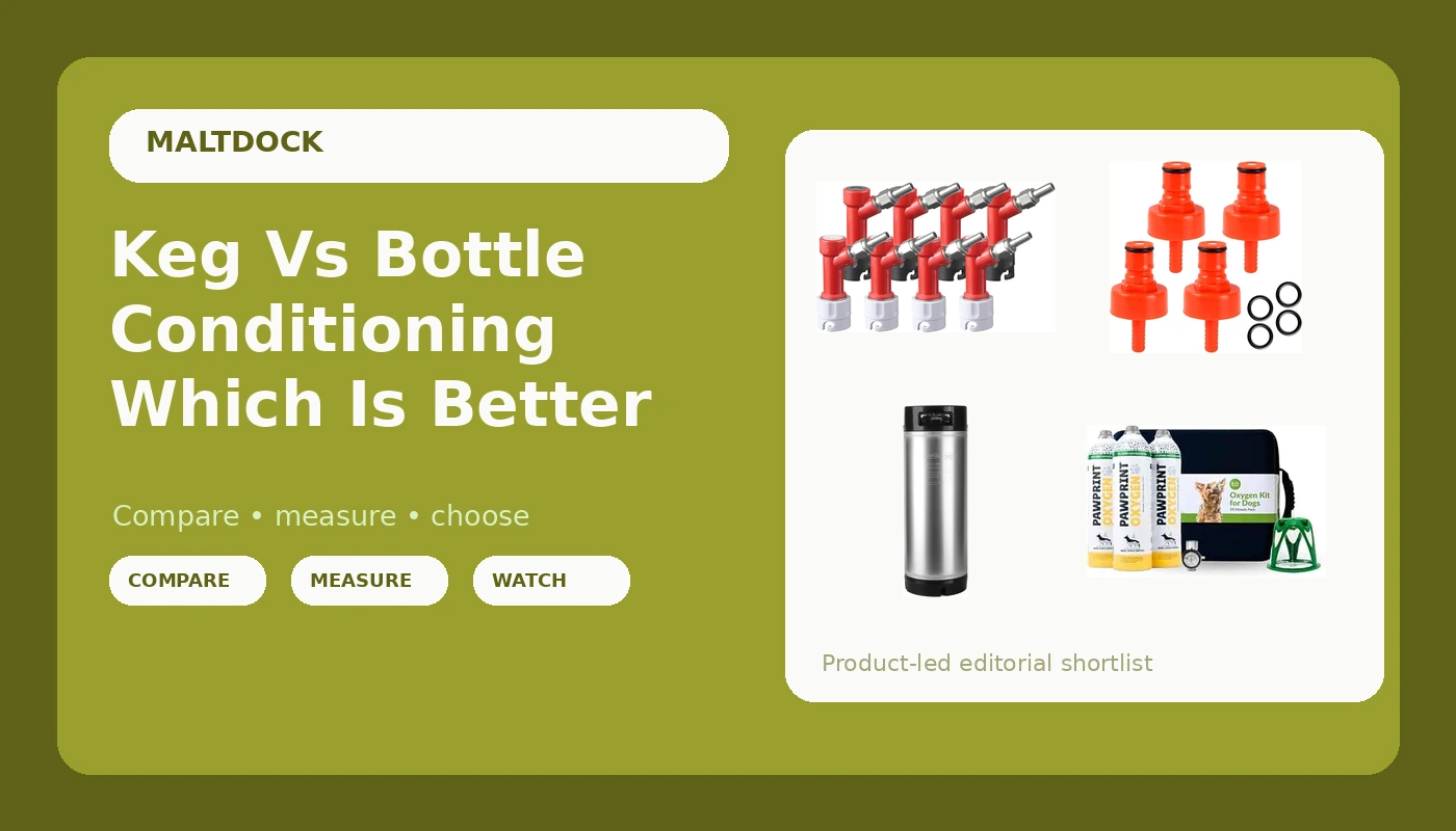 Keg Vs Bottle Conditioning Which Is Better - MaltDock review with measurements and honest opinion