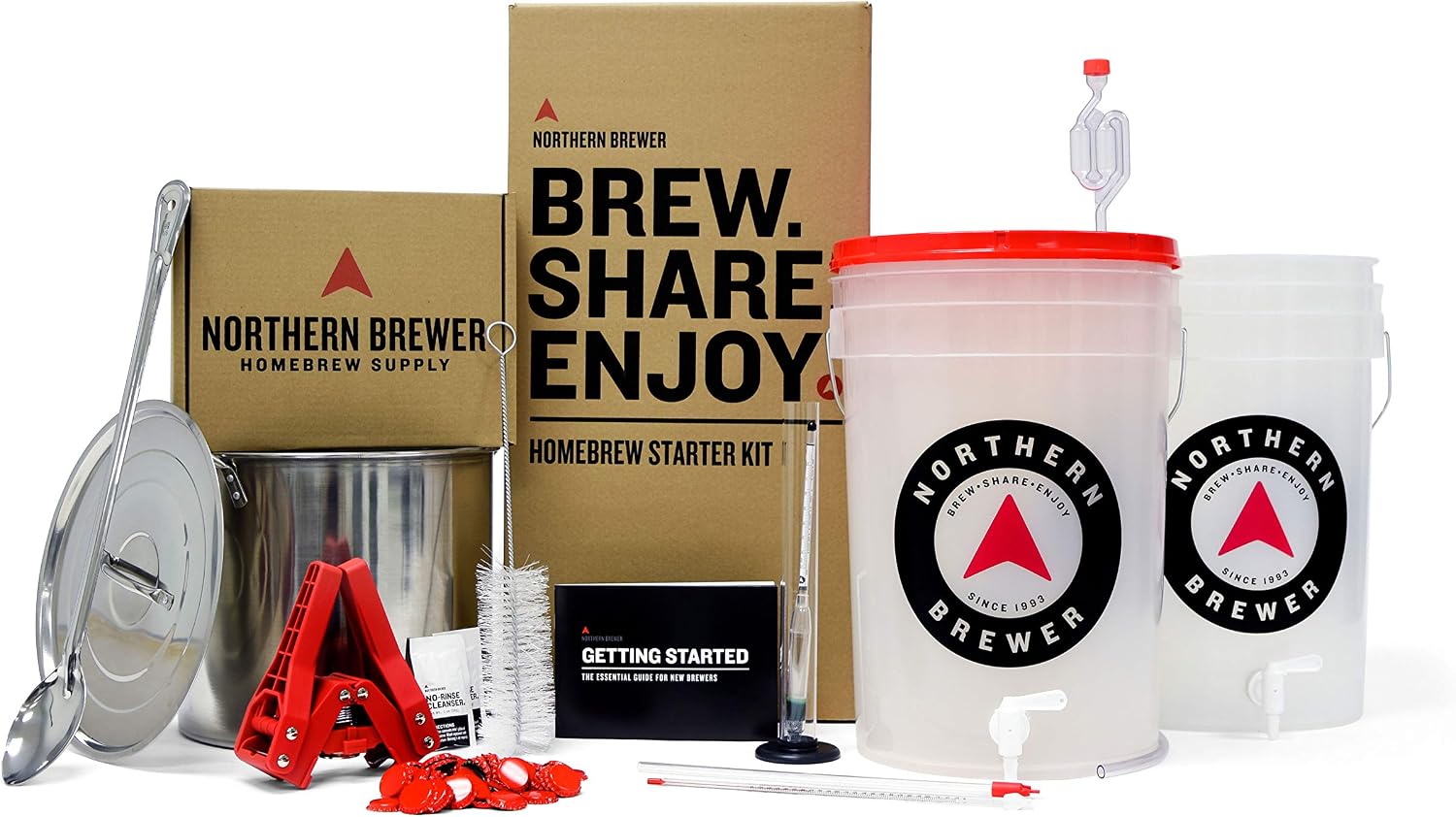 Northern Brewer Starter Kit, Chinook IPA (B0765CZ6P9)