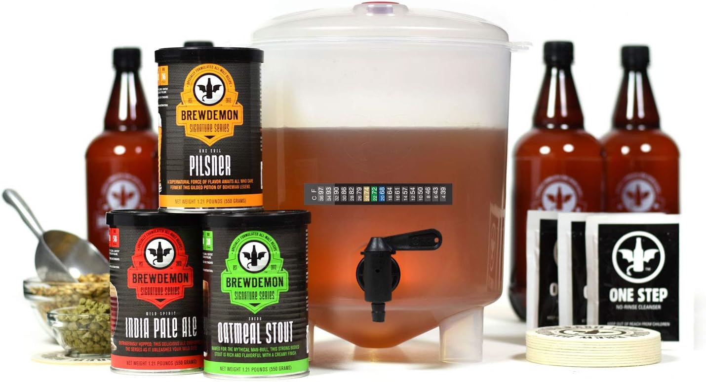 Premium Beer Kit with Bottles (B07RYNRKY9)