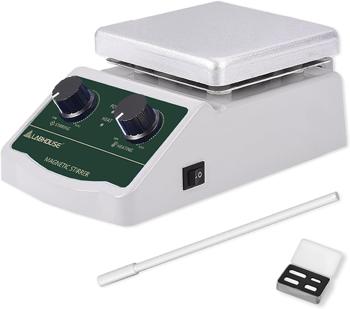 LHS-2 Magnetic Stirrer Hot Plate, 300°C/572°F, 2000RPM, 2L