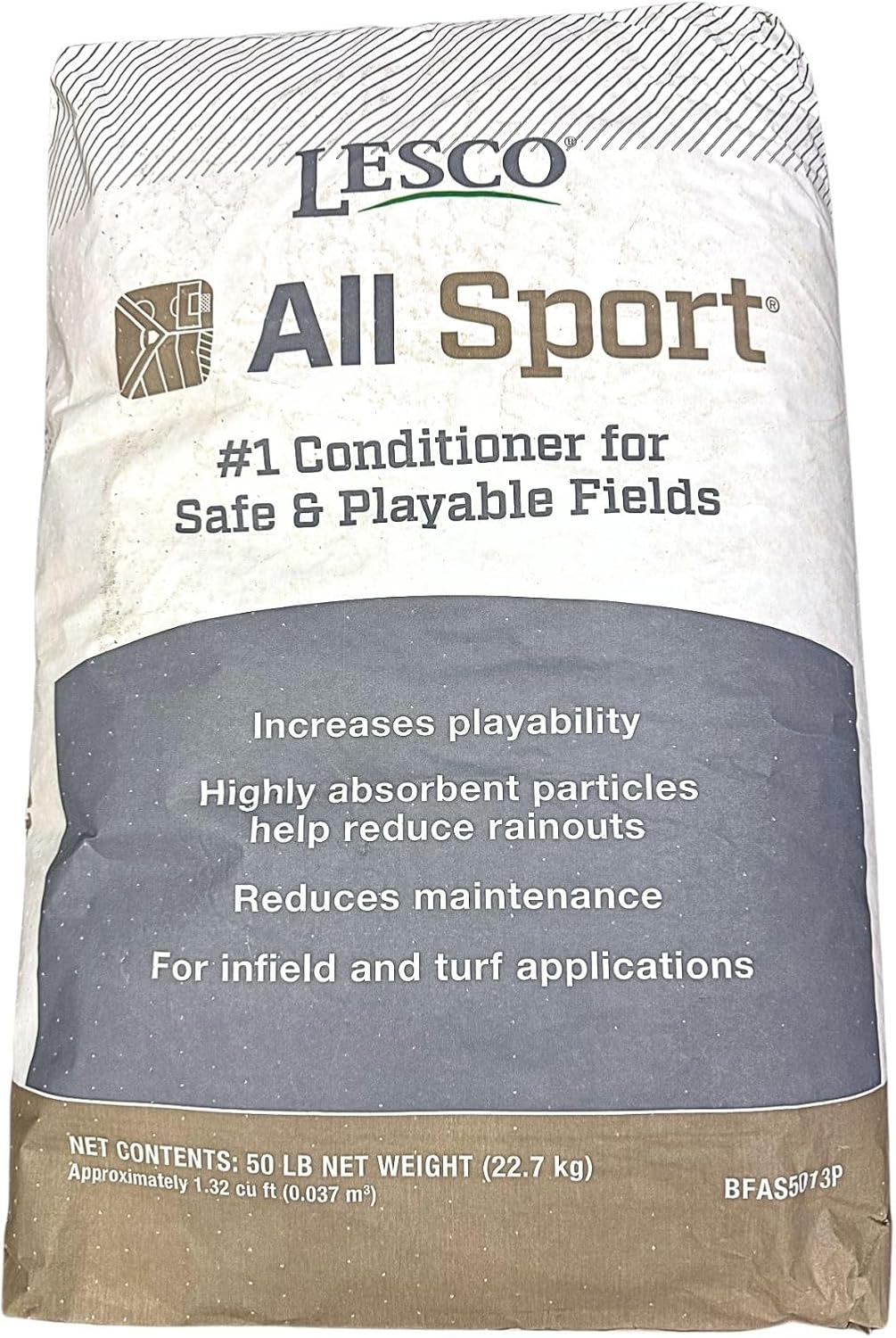 Lesco All Sport Field Conditioner - 50 lb (Compare to Turface MVP) - 50 Pound